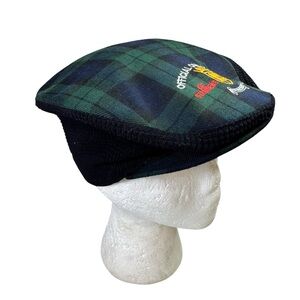 New Official St Andrews Scotland Coat of Arms Tartan Golf Cap - Dum Spiro Spero